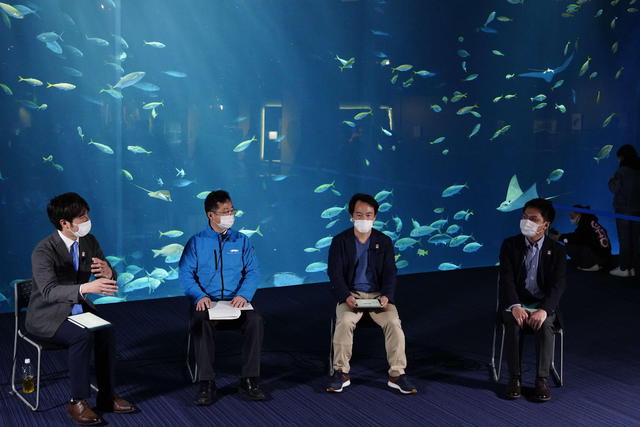 「海のがっこうin四国水族館」が開催されました