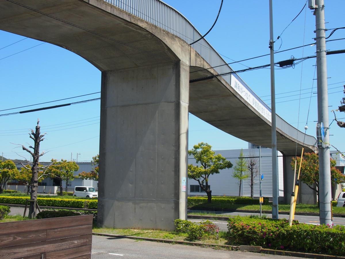 宇多津横断歩道橋｜歩こうたづMAP｜うたづさんぽみち｜宇多津町