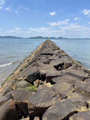 天使の波止場 くずれ波止｜歩こうたづMAP｜うたづさんぽみち｜宇多津町魅力情報発信